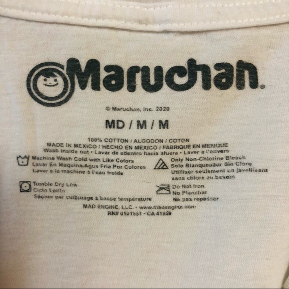 🍜 Maruchan Instant Lunch Crop Top Shirt (Medium) - Picture 2 of 4